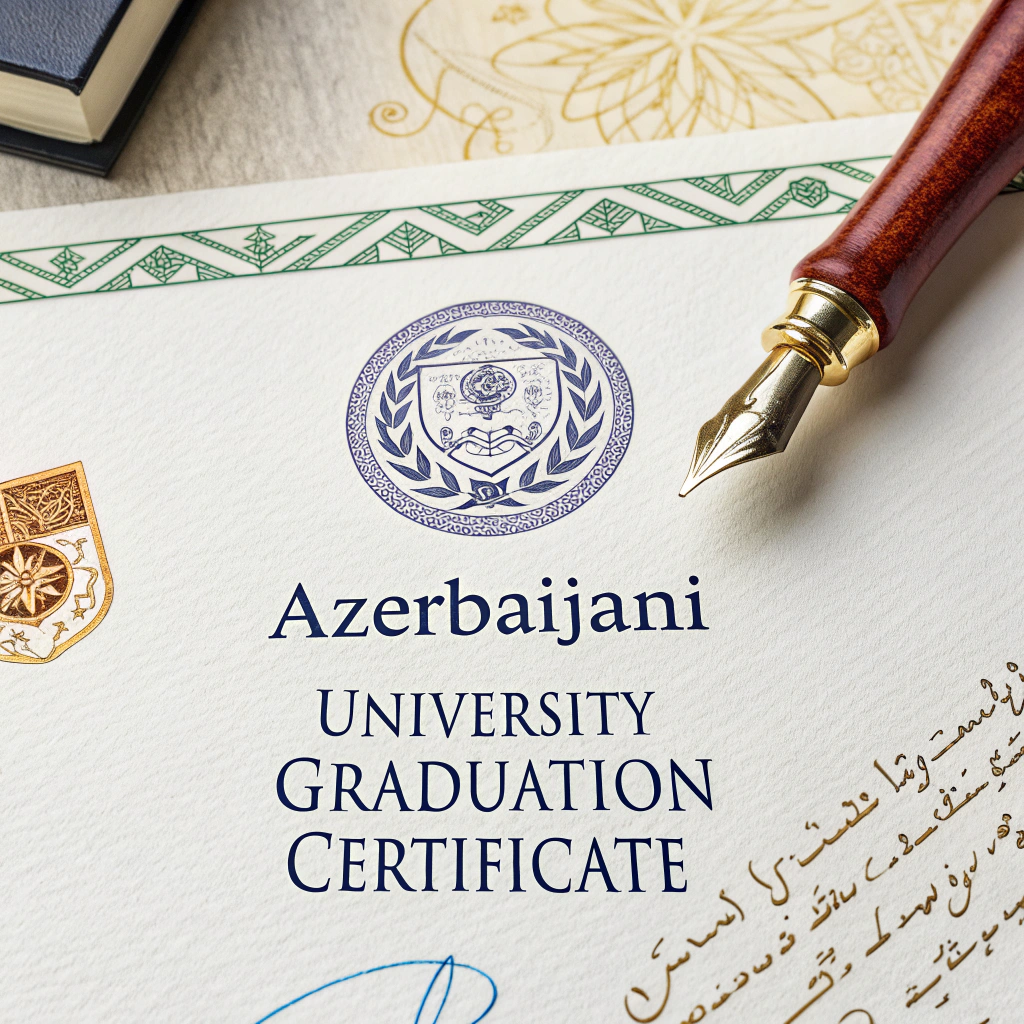  شهادة تخرج جامعية -القبول الجامعي في اذربيجان