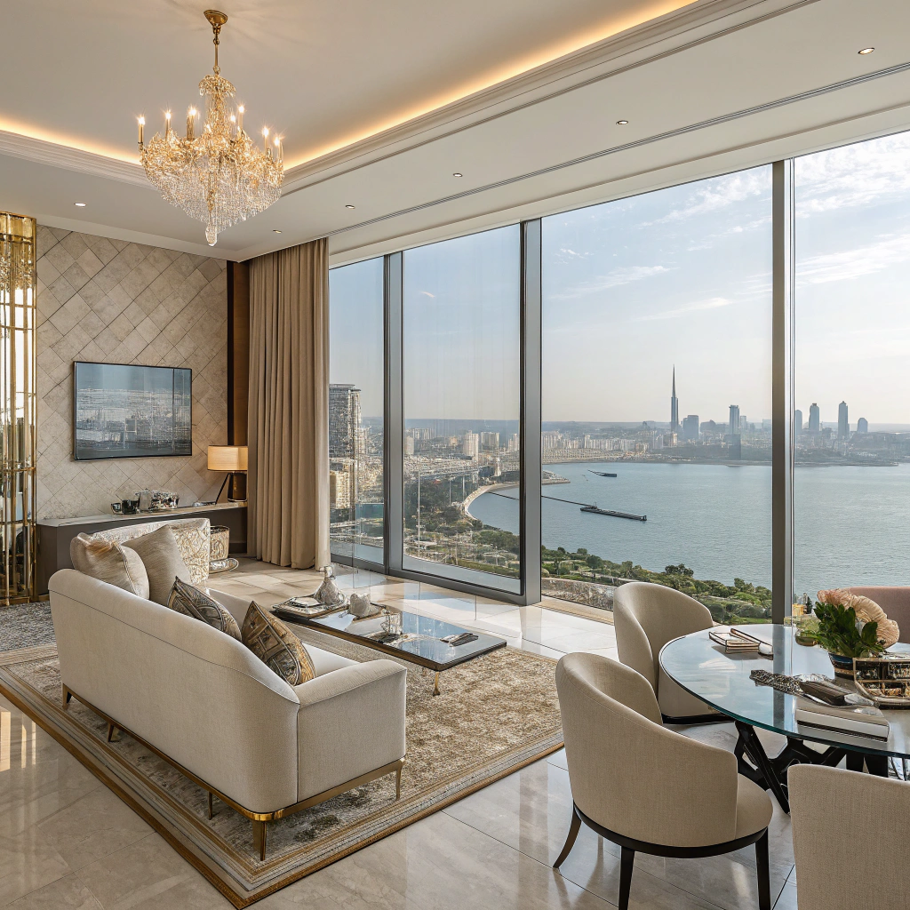 تصميم معماري حديث لمبنى سكني في أذربيجان - فرص واعدة للاستثمار في عقارات باكو
