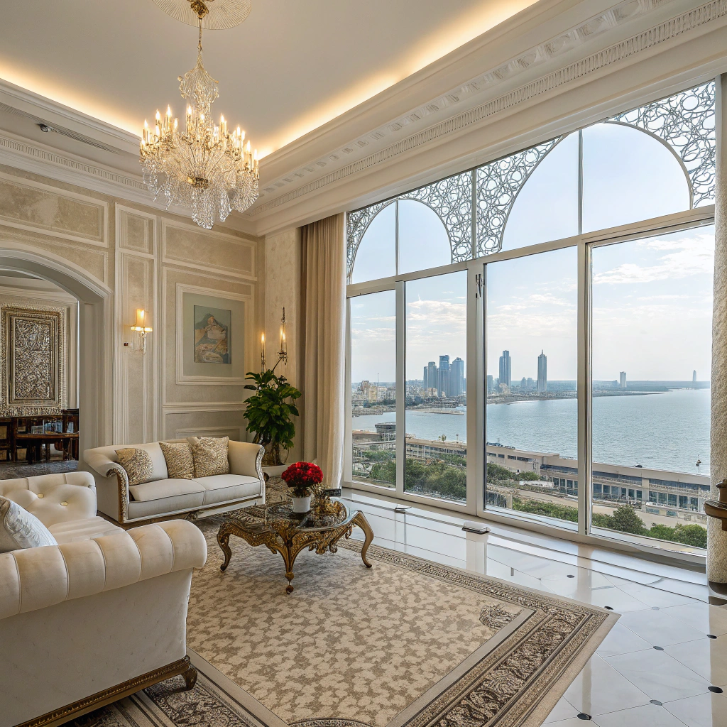 تصميم معماري معاصر يعكس فرص عقارية للإماراتيين للاستثمار في باكو