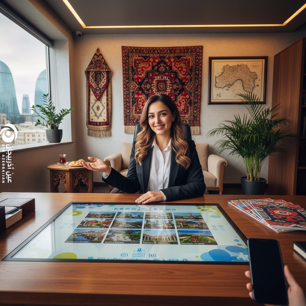 بدائل مكاتب السفر في اذربيجان (بوكنق/اجودا): كيف توفر 30% وتتجنب النصب؟ شركة عين أذربيجان دليل بدائل مكاتب السفر في اذربيجان: كيف توفر 30% وتحصل على تجربة عربية 100%؟