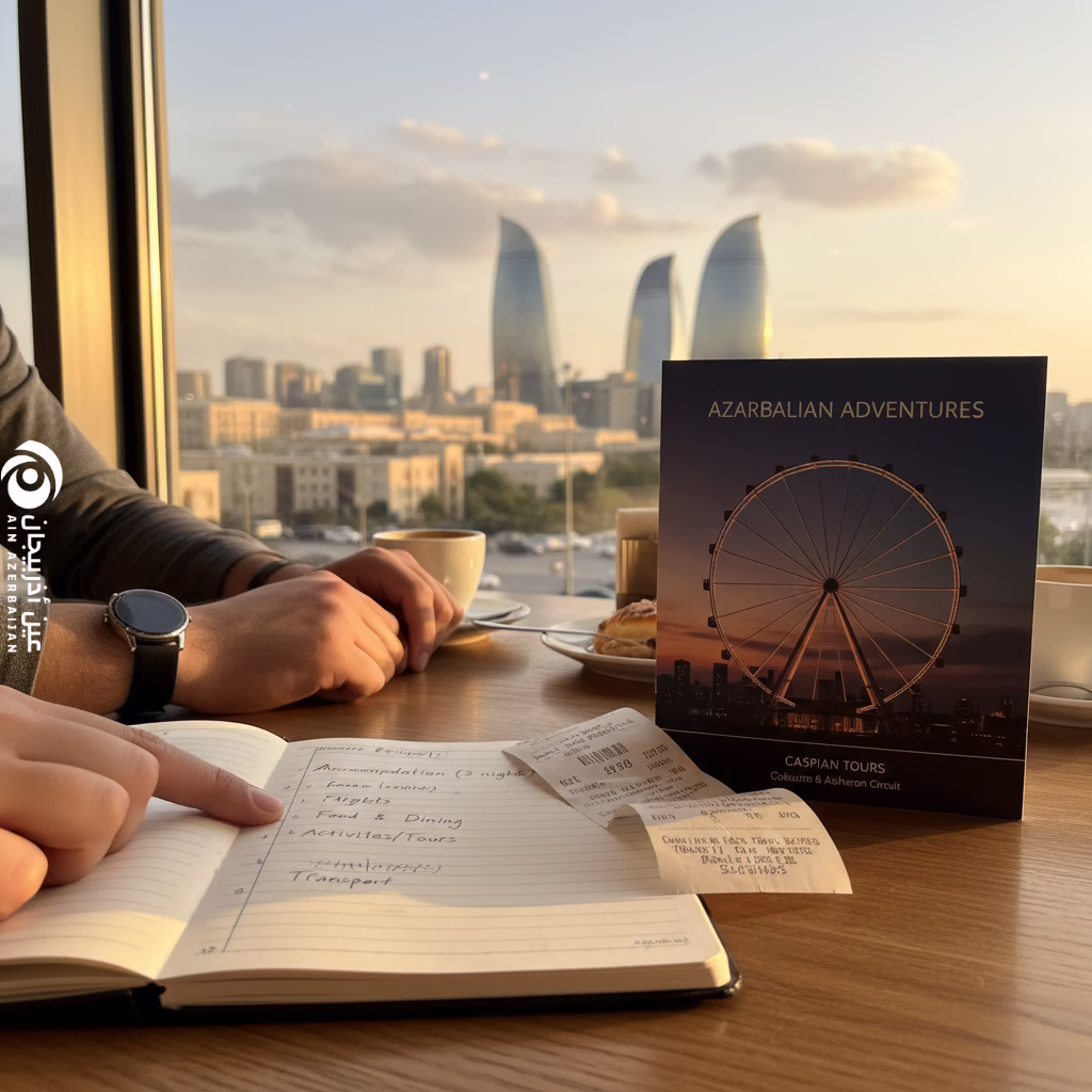تكلفة السياحة في أذربيجان لشخصين 7 ايام: دليل شامل التأشيرة والطيران شركة عين أذربيجان تكلفة السياحة في أذربيجان لشخصين: دليل مفصّل بالأرقام لميزانية أسبوع (تذاكر، تأشيرة، إقامة، جولات ونصائح توفير 2024–2026)