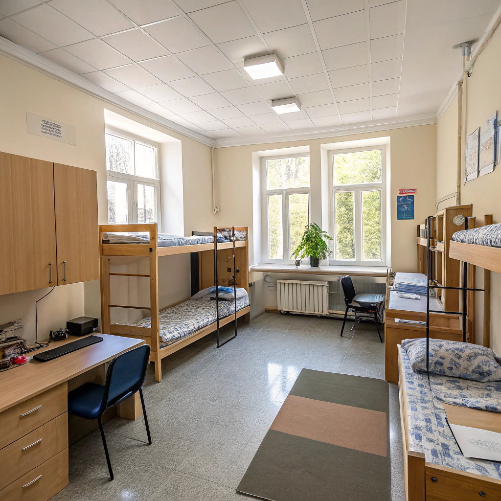 غرفة سكن جامعي في أذربيجان - السكن الجامعي في اذربيجان